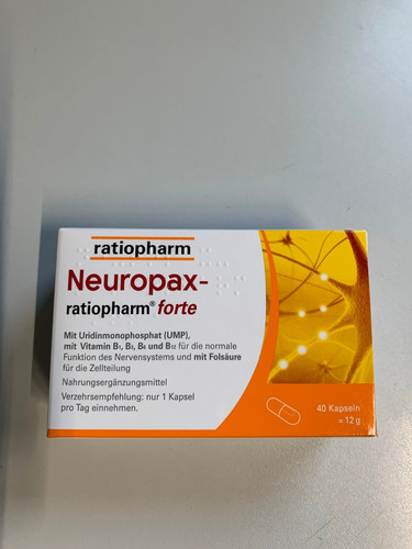 Neuropax ratiopharm forte 40 - forte,,