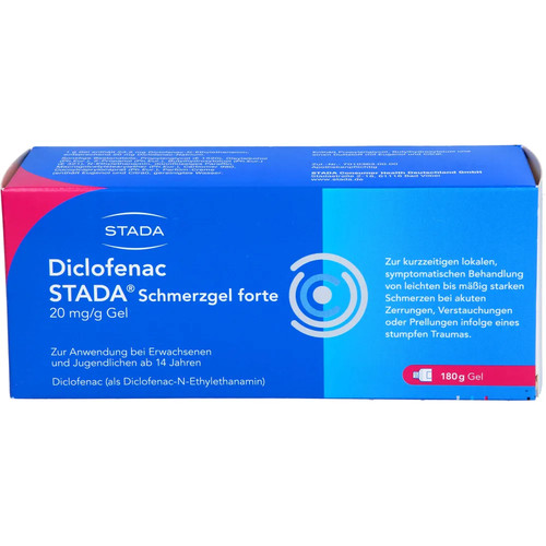 Diclofenac stada schmerzgel - diclofenac,