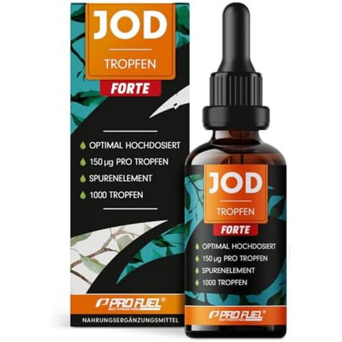 Jod tropfen forte 1000x mit - 1000x,