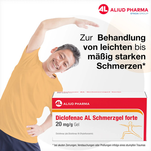 Diclofenac schmerzgel forte - diclofenac, al