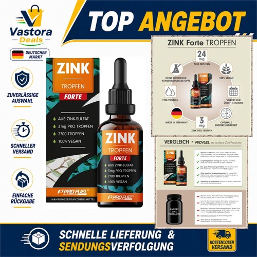 Zink tropfen forte 100ml - forte,